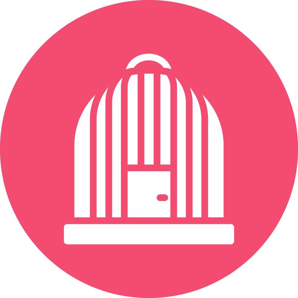 Cage Vector Icon Design