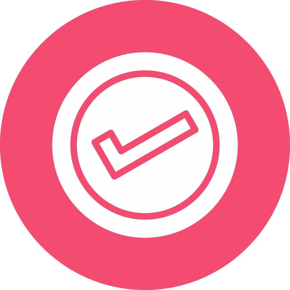 Checkmark Vector Icon Design