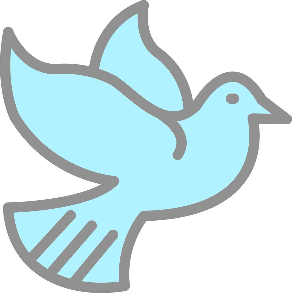 Pigeon Vector Icon Design