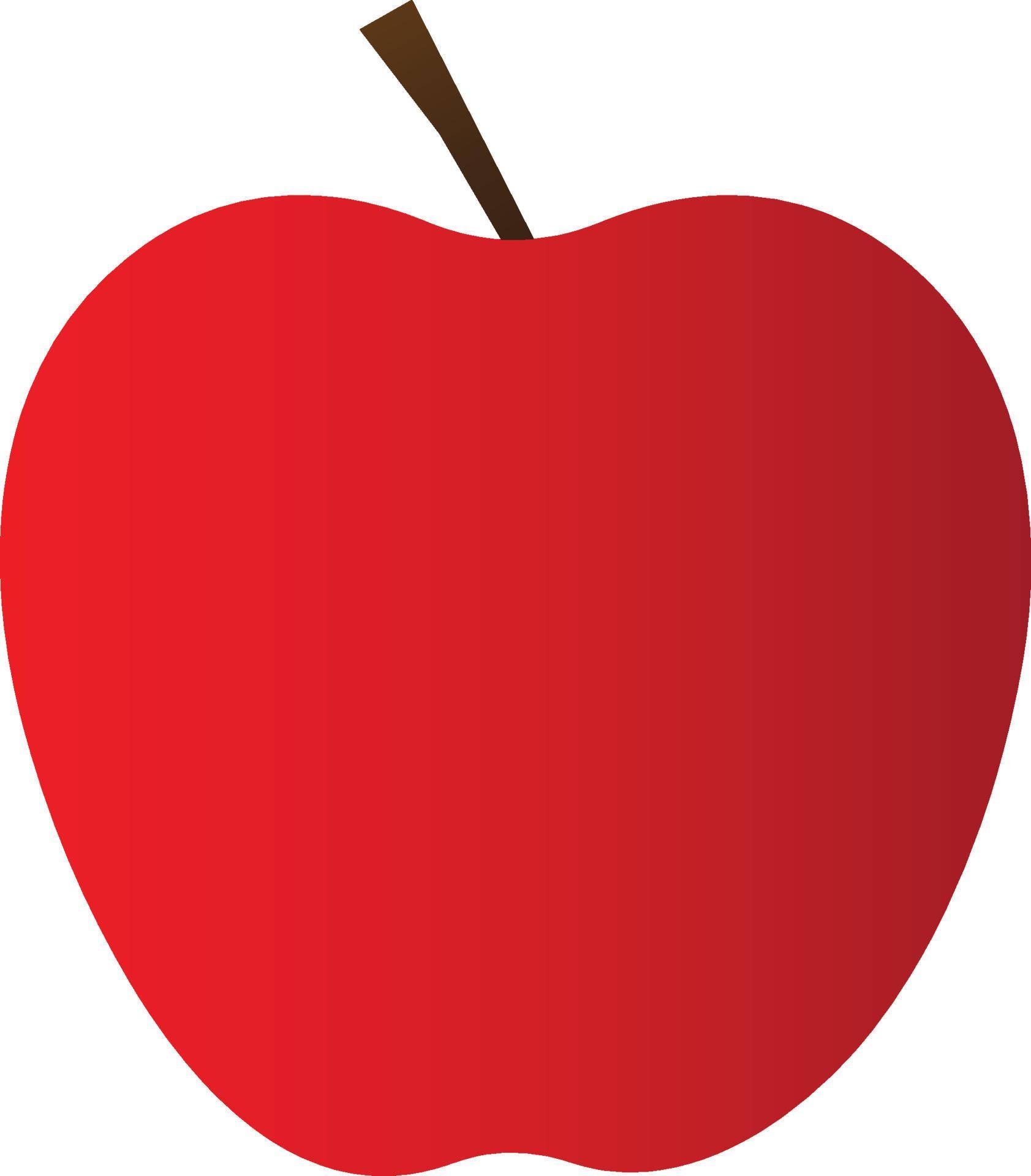 red apple vector 16365879 Vector Art at Vecteezy
