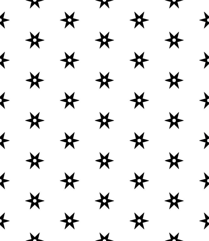 Black and white seamless abstract pattern. Background and backdrop. Grayscale ornamental design. vector