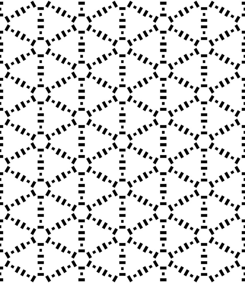 Black and white seamless abstract pattern. Background and backdrop. Grayscale ornamental design. vector