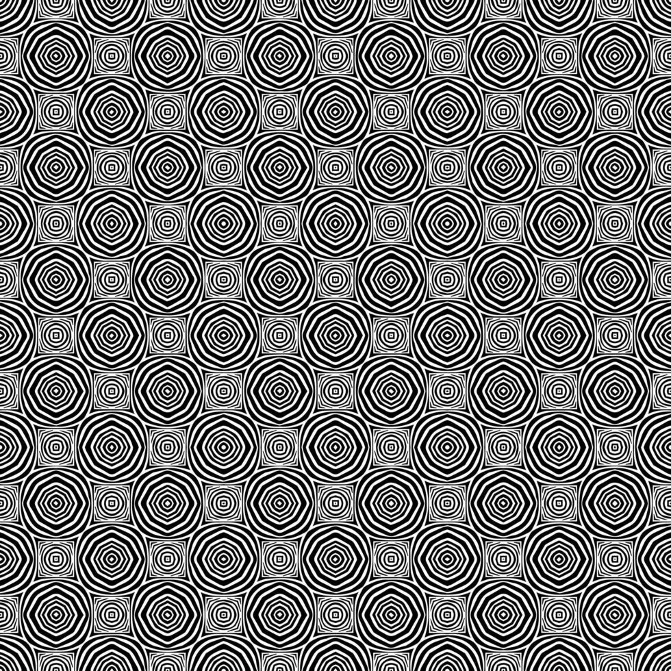 Black and white seamless pattern texture. Greyscale ornamental graphic design. vector