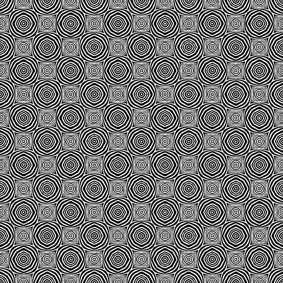 Black and white seamless pattern texture. Greyscale ornamental graphic design. vector