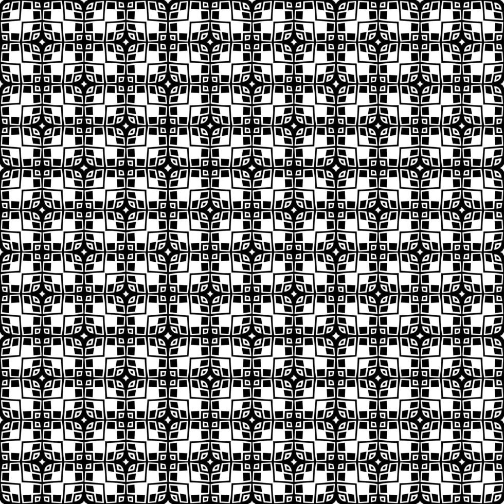 textura de patrón transparente en blanco y negro. diseño gráfico ornamental en escala de grises. vector