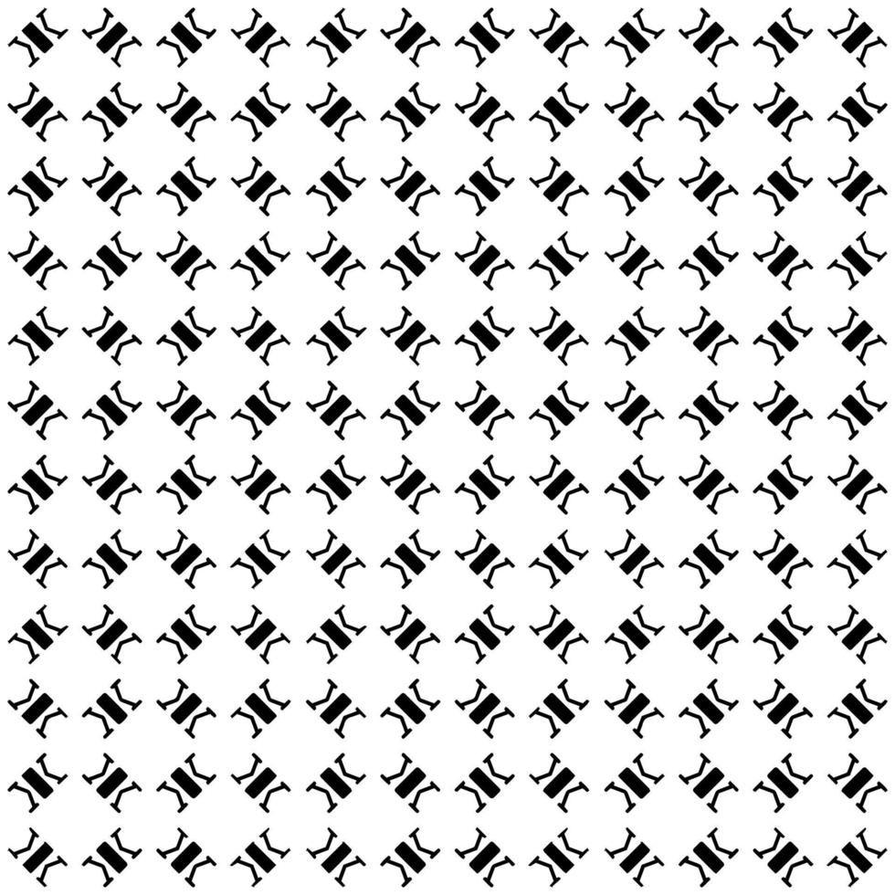 Black and white seamless pattern texture. Greyscale ornamental graphic design. vector