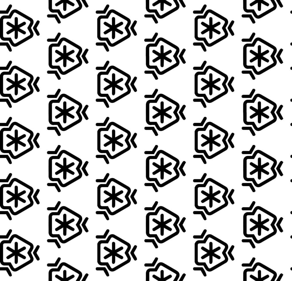 Black and white seamless abstract pattern. Background and backdrop. Grayscale ornamental design. Mosaic ornaments. Vector graphic illustration.