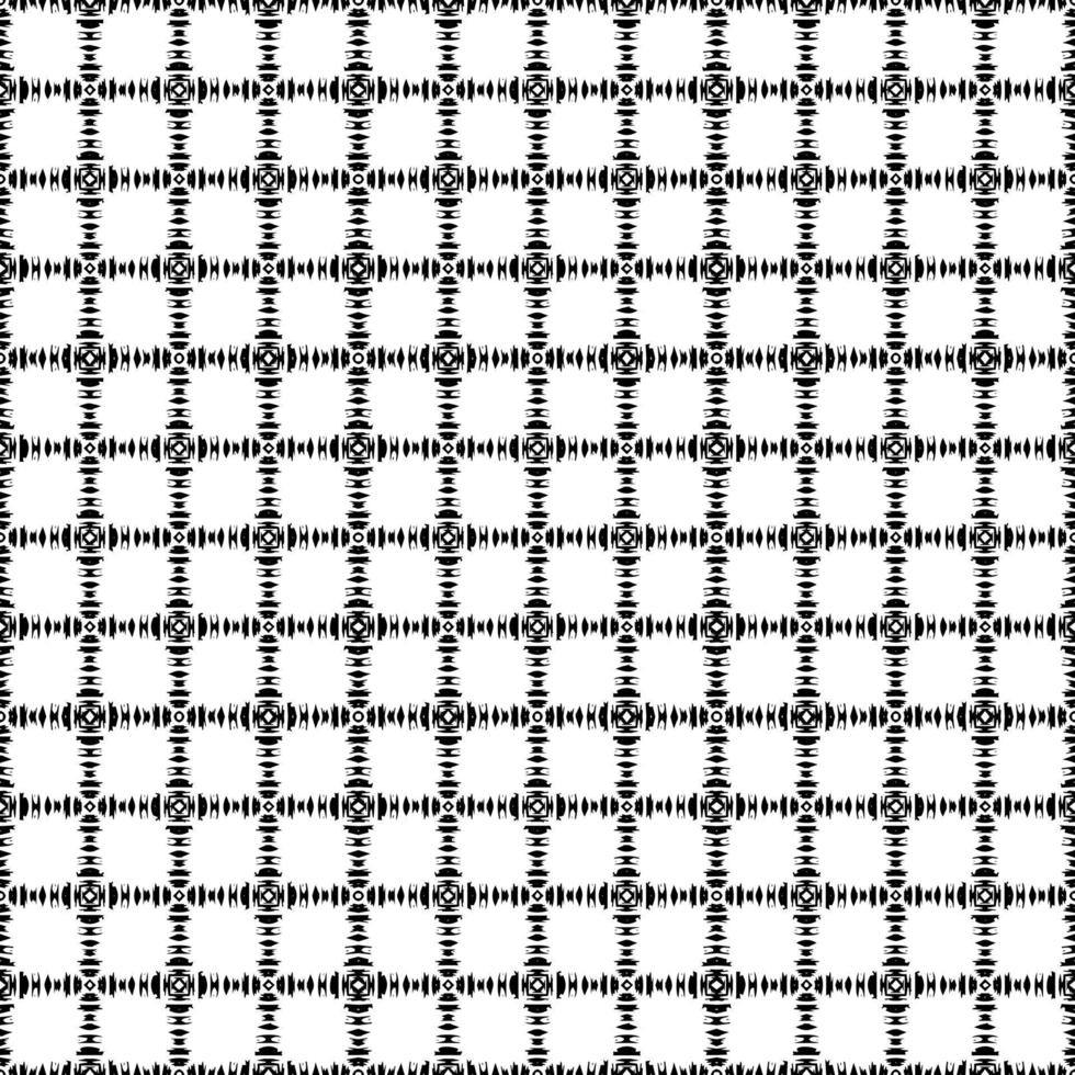 Black and white seamless pattern texture. Greyscale ornamental graphic design. vector