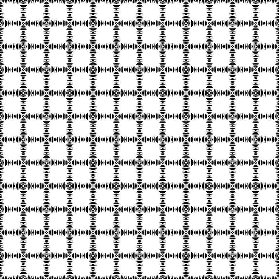 Black and white seamless pattern texture. Greyscale ornamental graphic design. vector