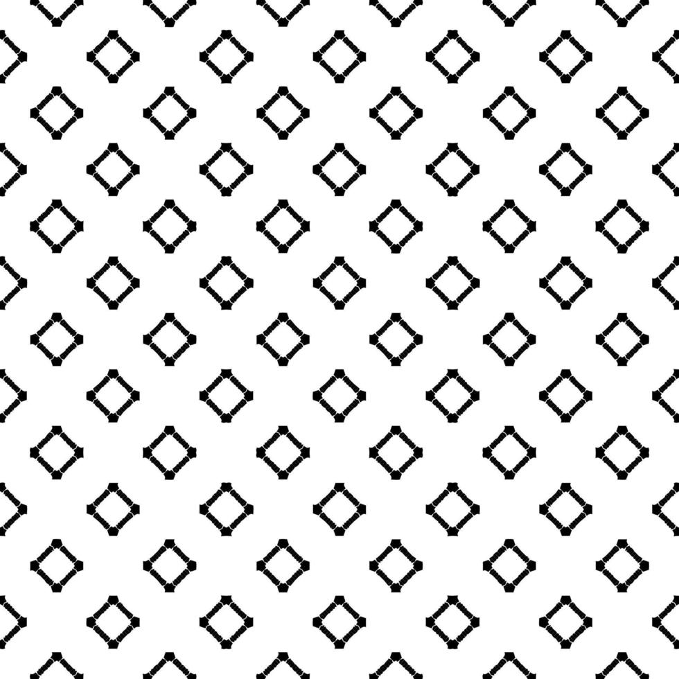 Black and white seamless pattern texture. Greyscale ornamental graphic design. vector