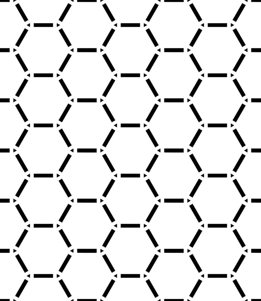 Black and white seamless abstract pattern. Background and backdrop. Grayscale ornamental design. vector