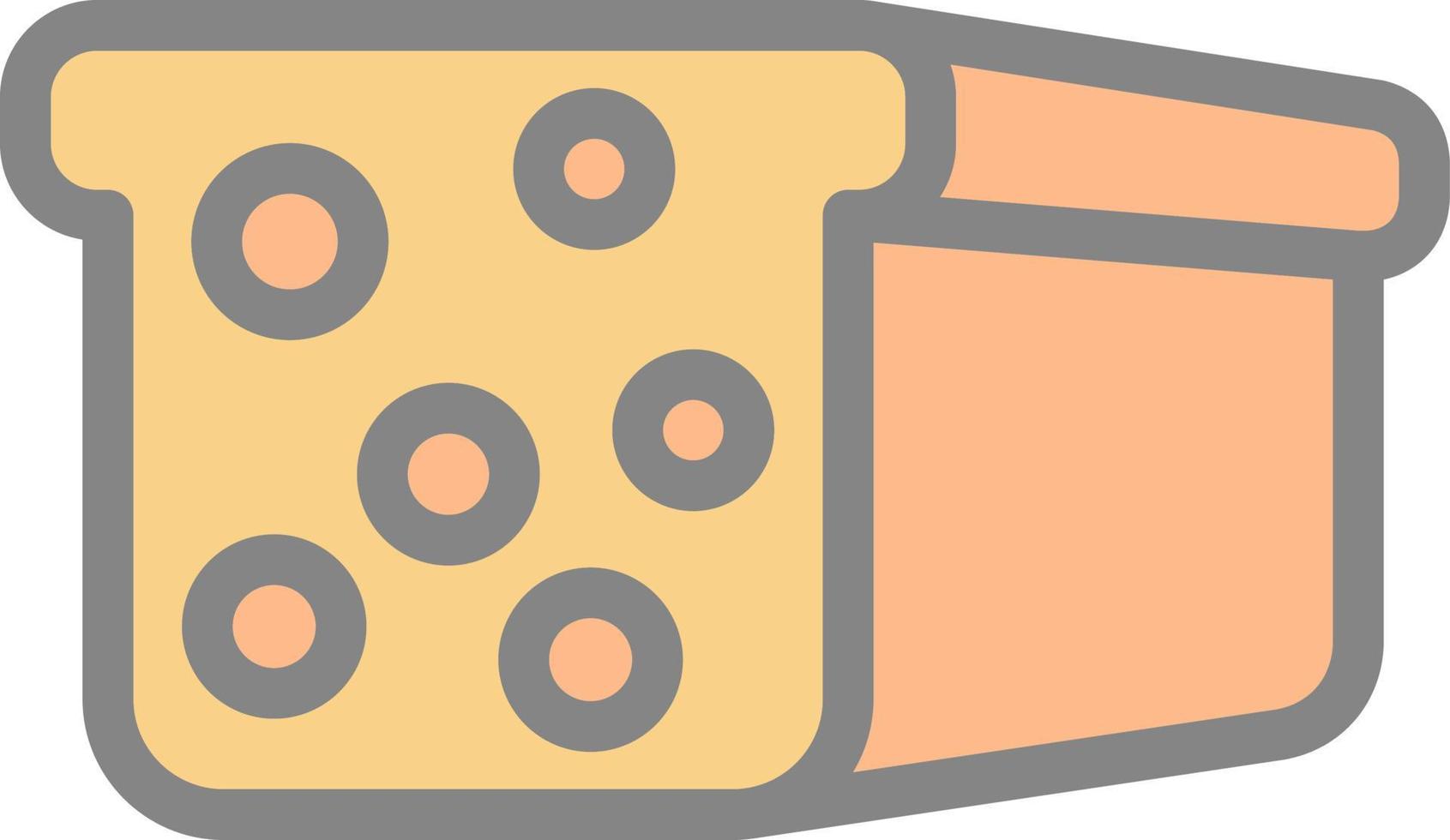 Bread Vector Icon Design