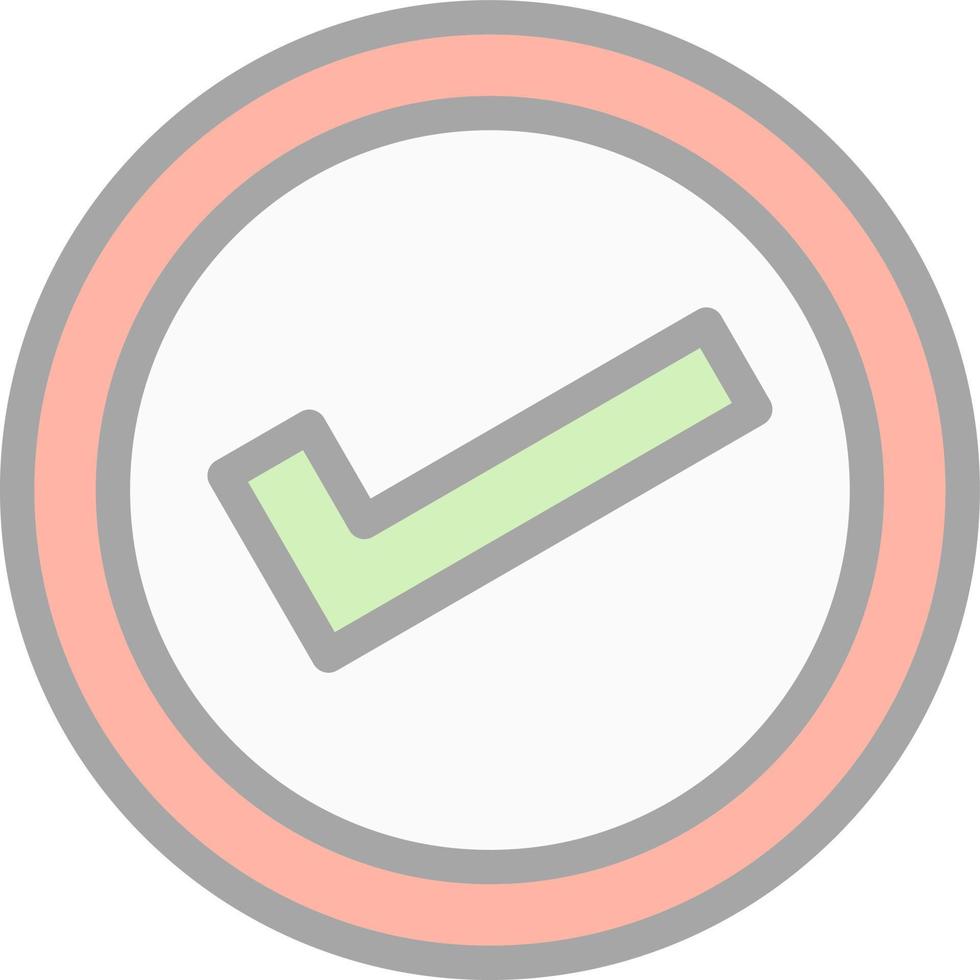 Checkmark Vector Icon Design