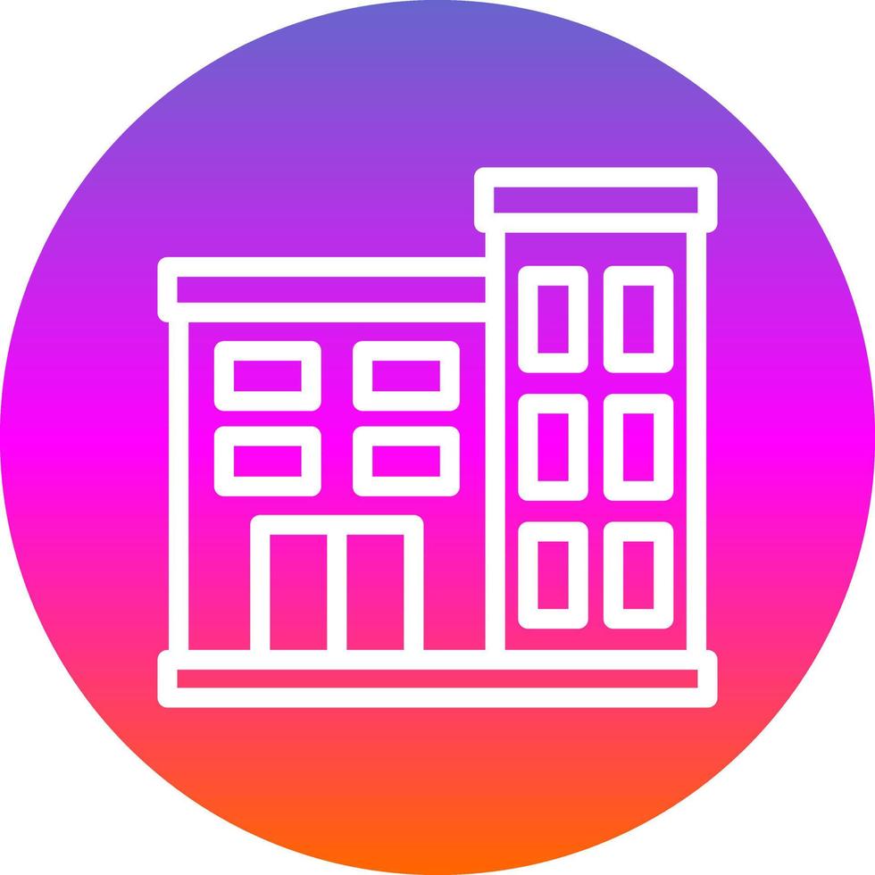 diseño de icono de vector de apartamento