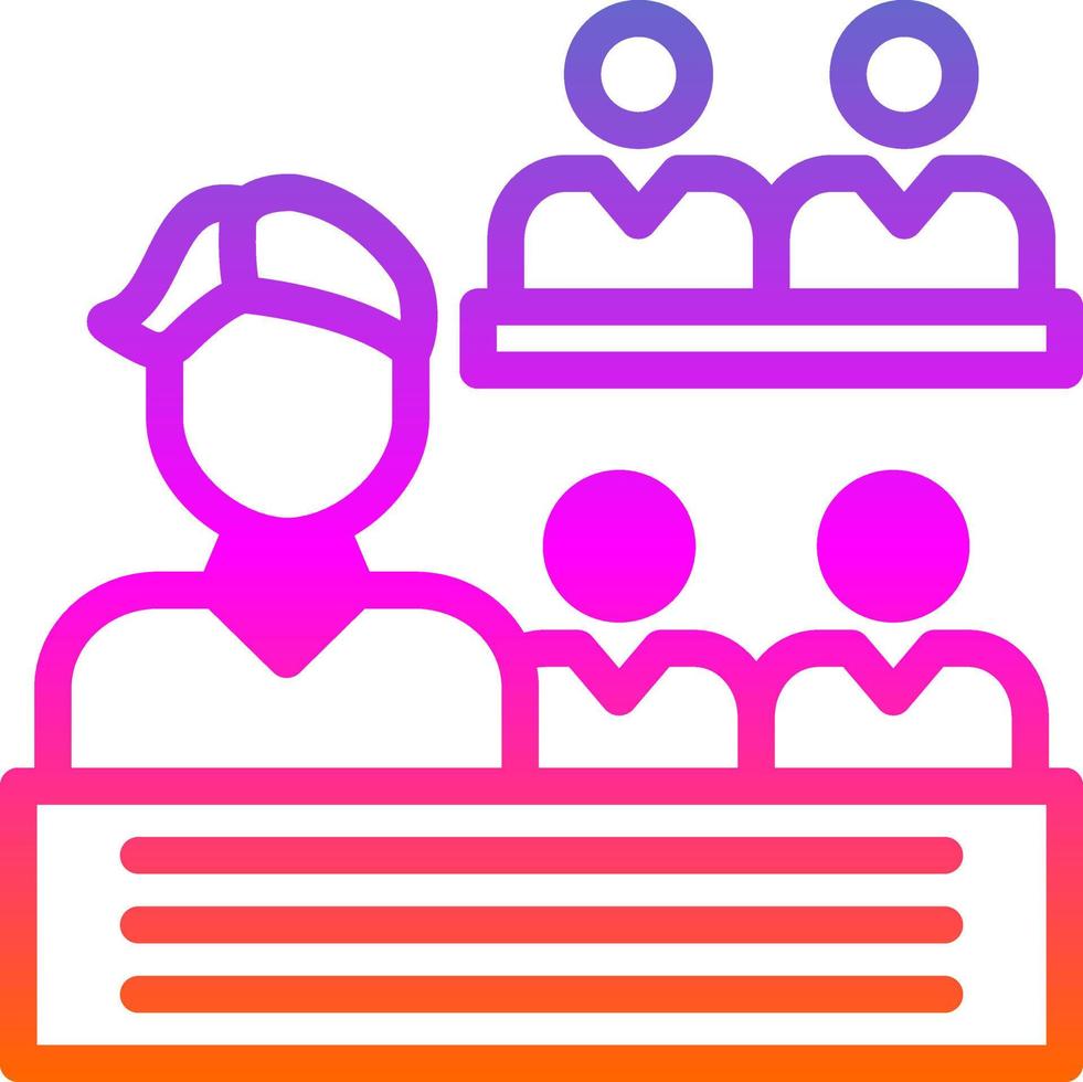 Team Vector Icon Design