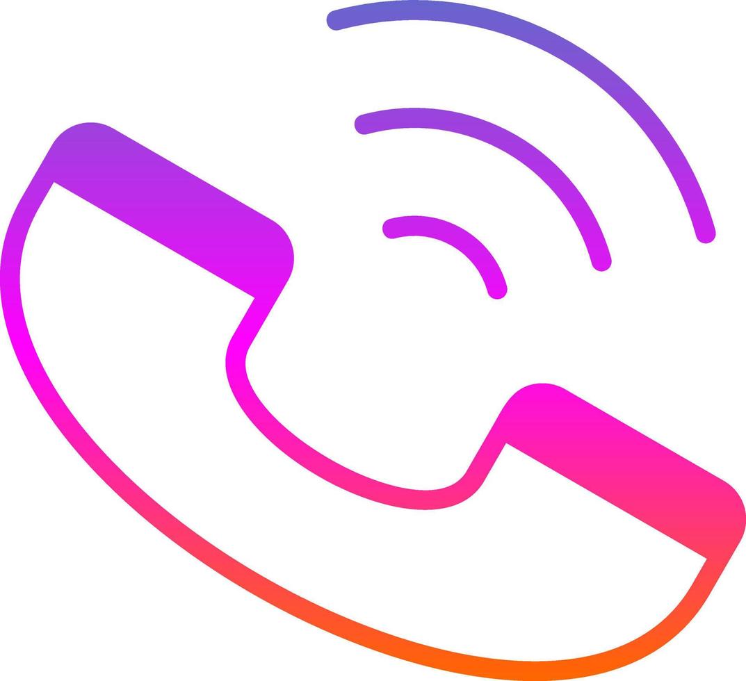 Phone Call Vector Icon Design