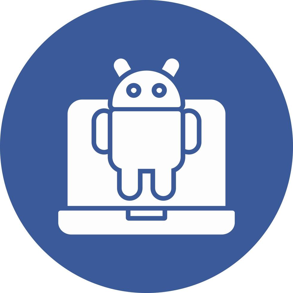 icono de vector de Android