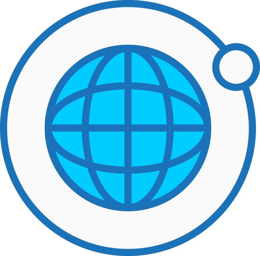 Orbit Network Vector Icon