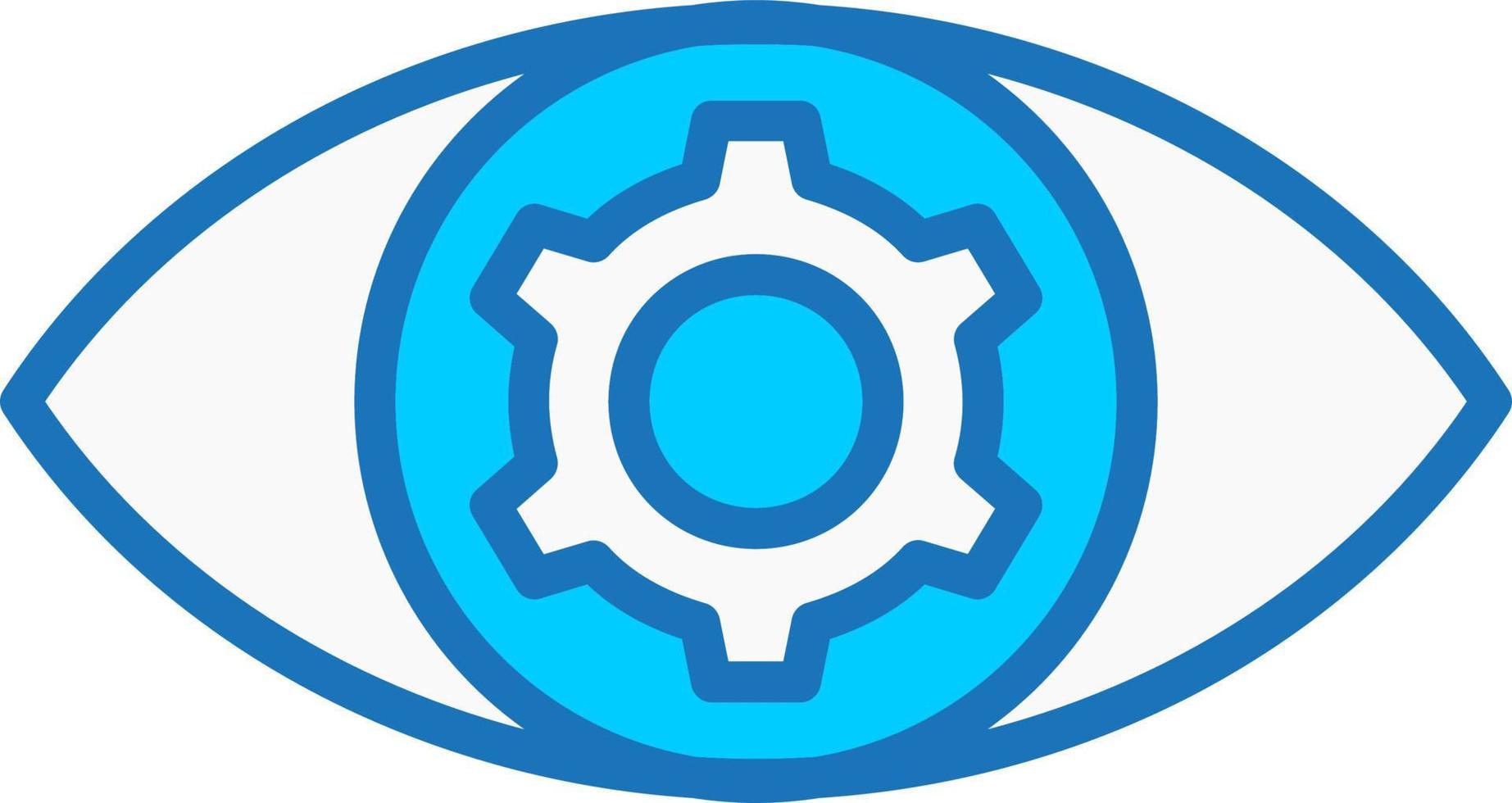 icono de vector de visión