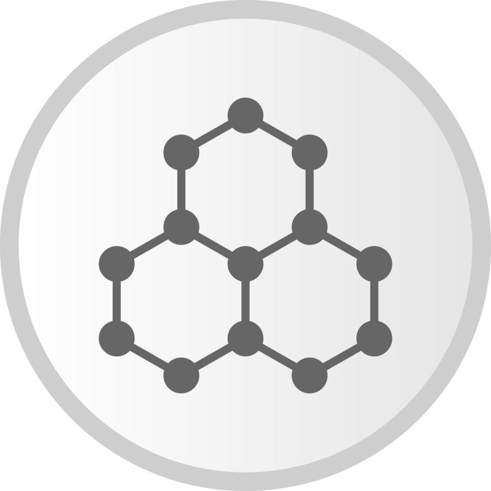 Hexagonal structure Vector Icon