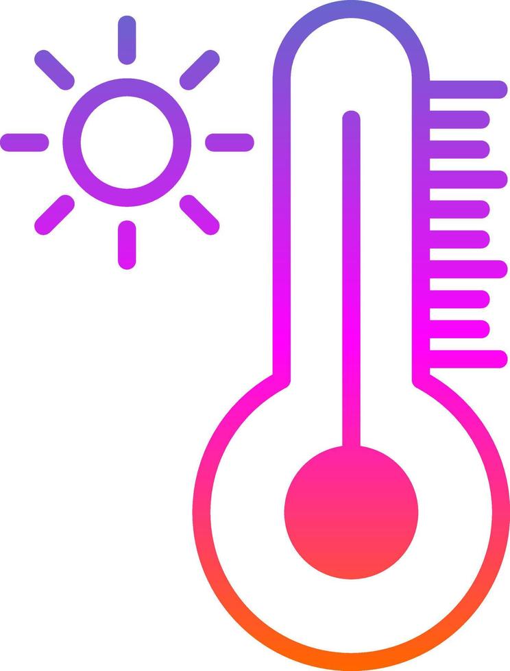 Temperature Vector Icon Design