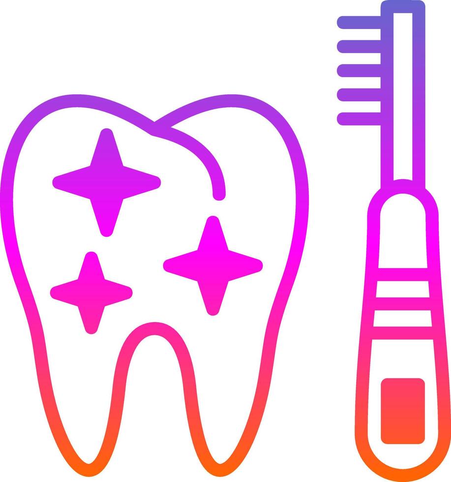 Dental Care Vector Icon Design