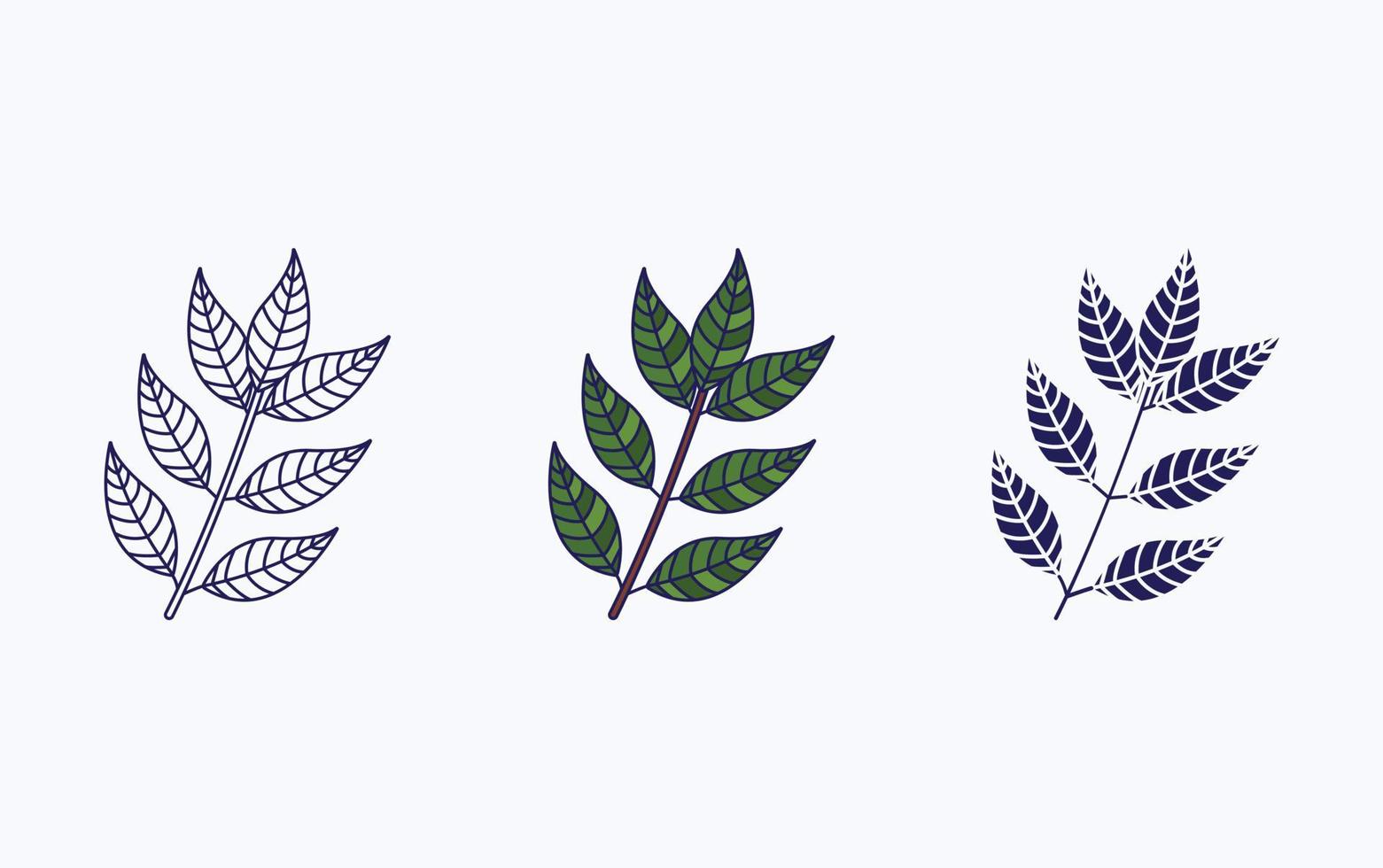 Leaf icon vector design illustration