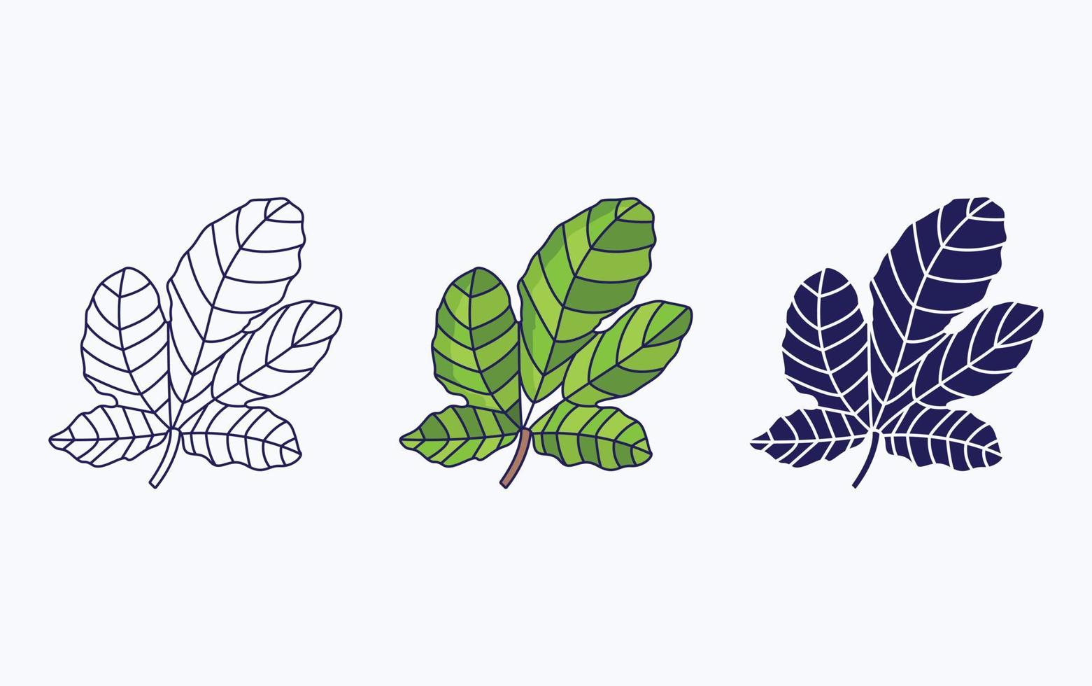 Leaf icon vector design illustration