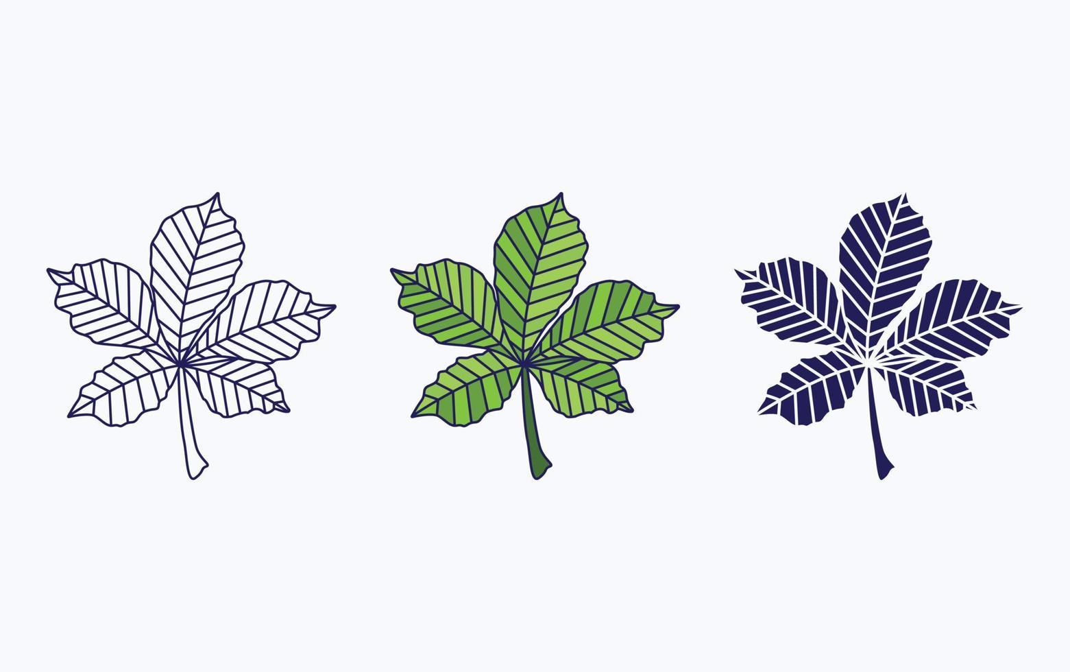 Leaf icon vector design illustration