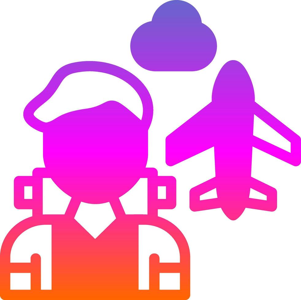 Traveler Vector Icon Design