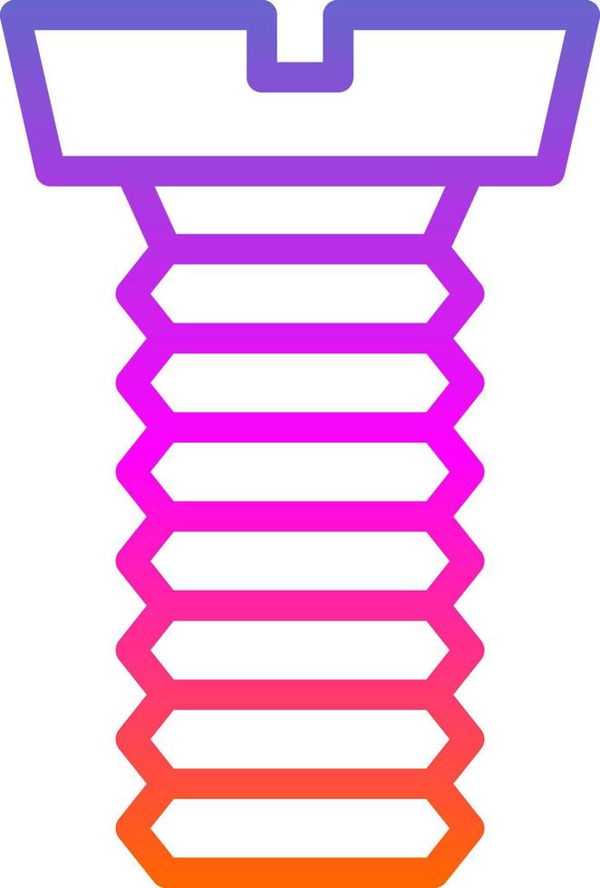 Screw Vector Icon Design