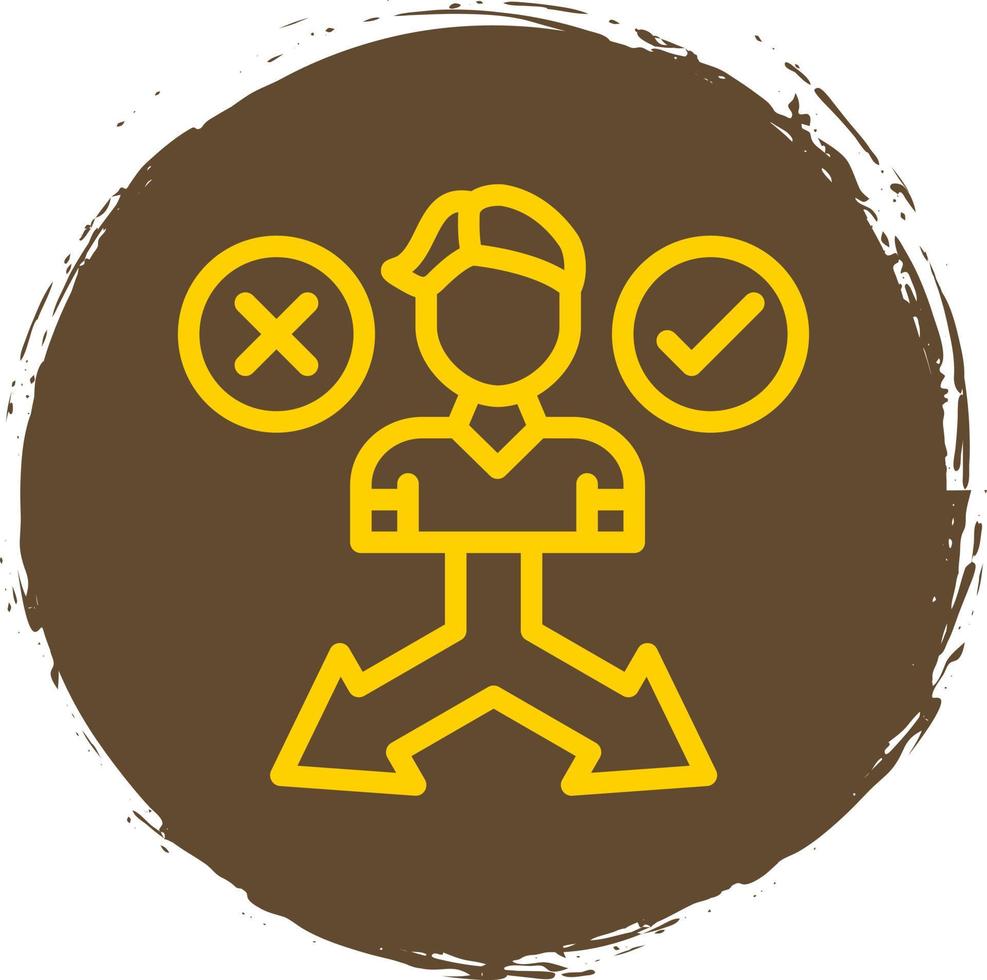 Guidance Vector Icon Design