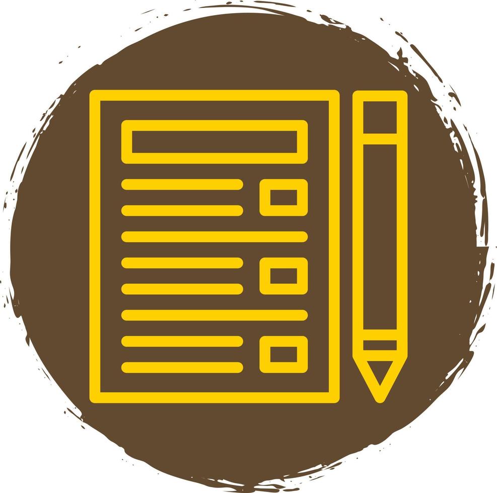 Task List Vector Icon Design