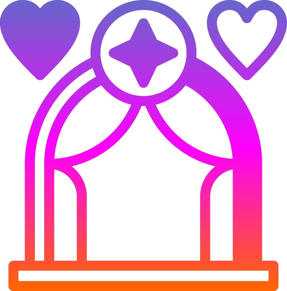 Arch Vector Icon Design