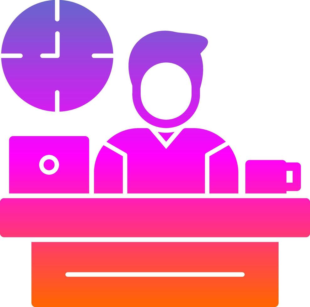 Workplace Vector Icon Design