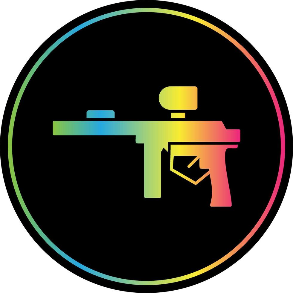 Paintball Vector Icon Design