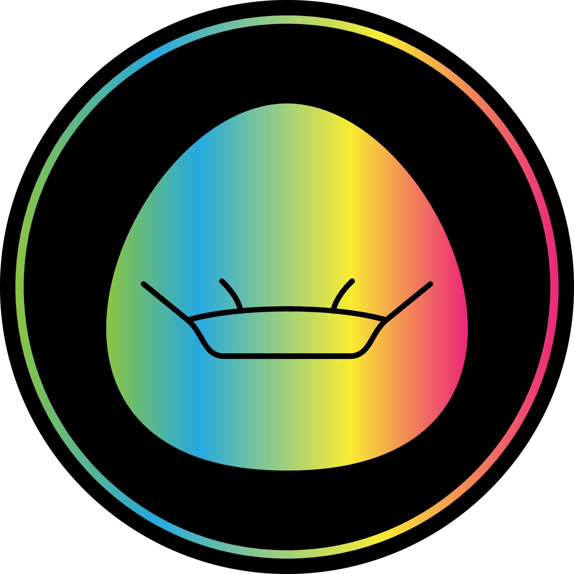 Bean Bag Vector Icon Design 16368730 Vector Art at Vecteezy