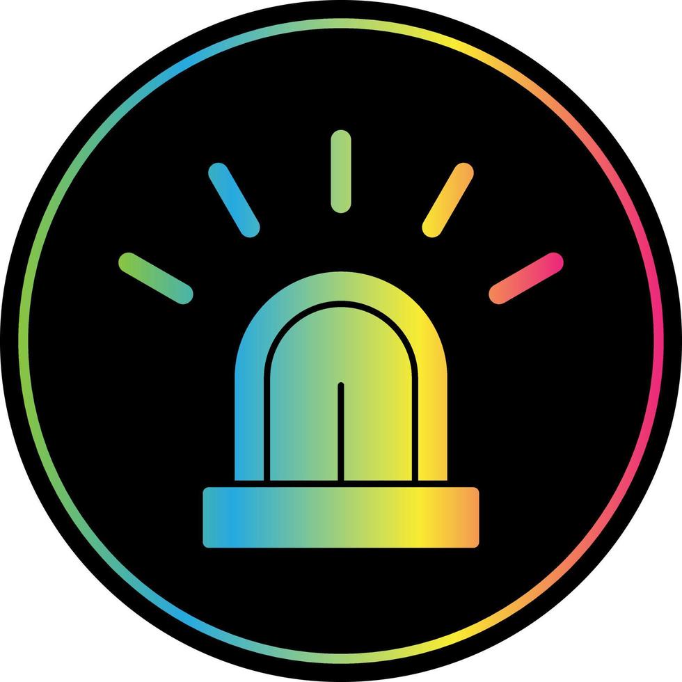 Siren Vector Icon Design