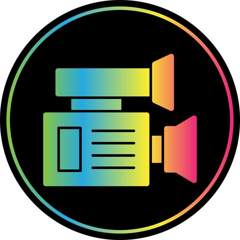 Video Camera Vector Icon Design
