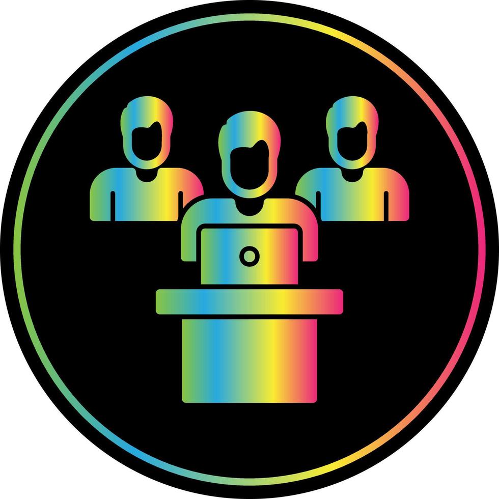 Inspection Team Vector Icon Design