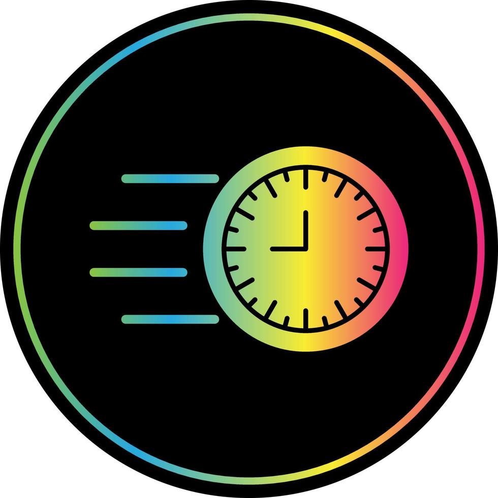 diseño de icono de vector de tiempo