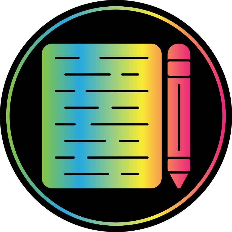 Contract Vector Icon Design