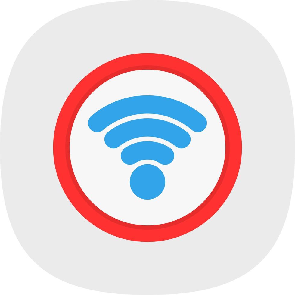 Wifi Signal Vector Icon Design