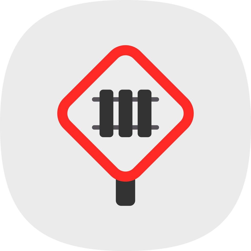 Traffic Sign Vector Icon Design