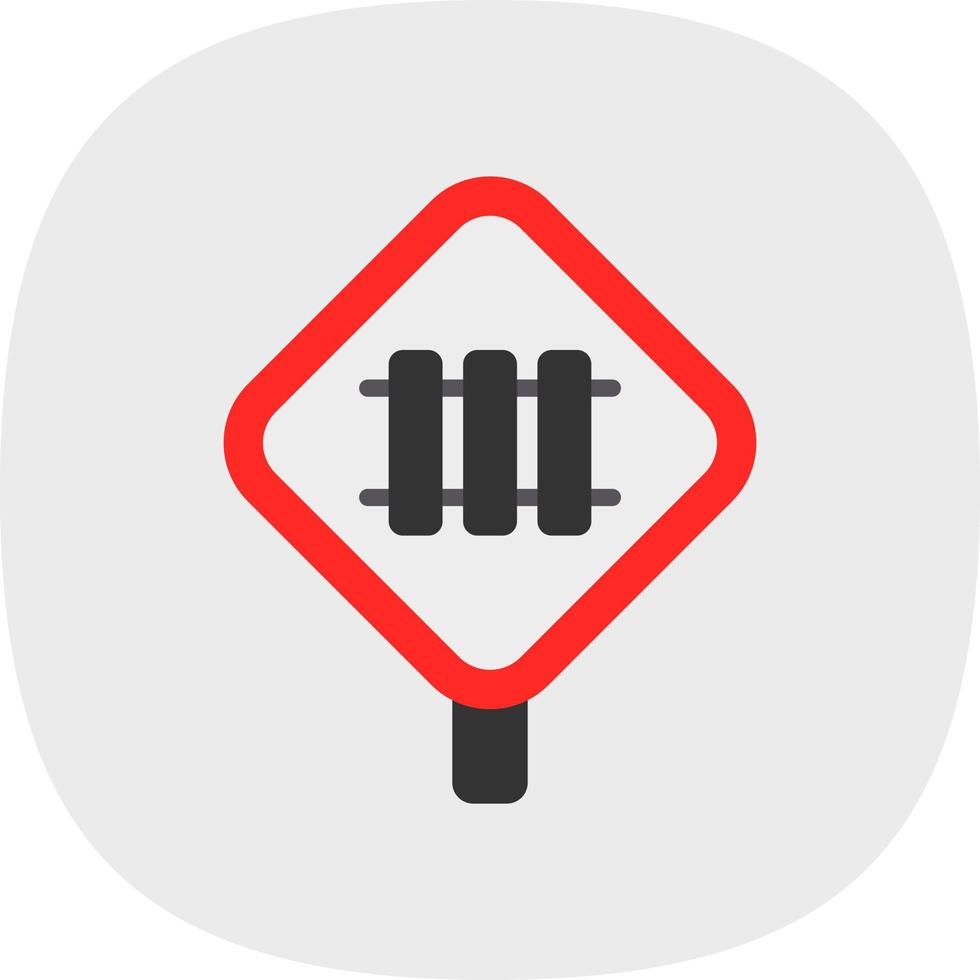 Traffic Sign Vector Icon Design