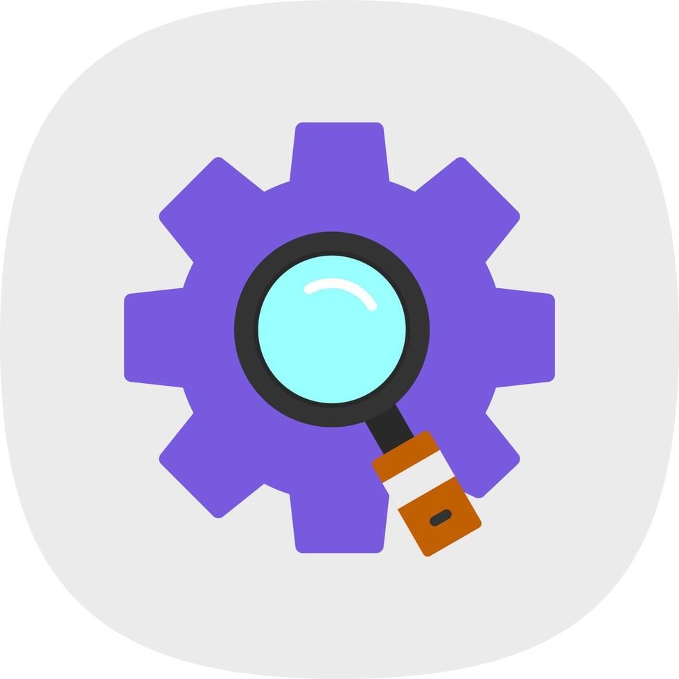 Search Engine Vector Icon Design