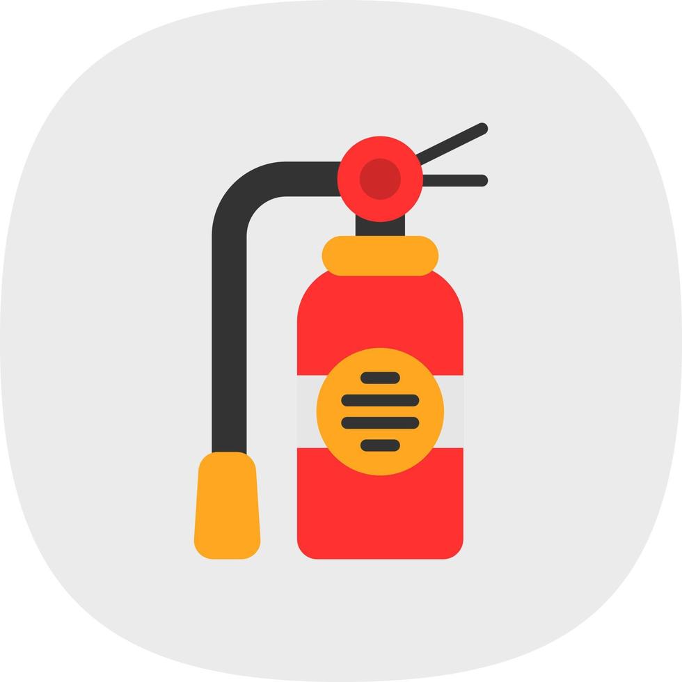 Fire Extinguisher Vector Icon Design