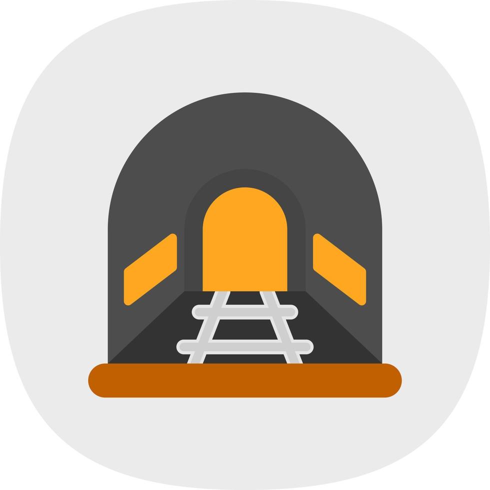 Tunnel Vector Icon Design
