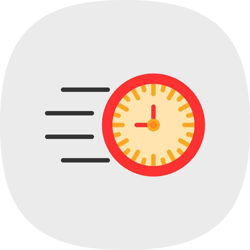 diseño de icono de vector de tiempo