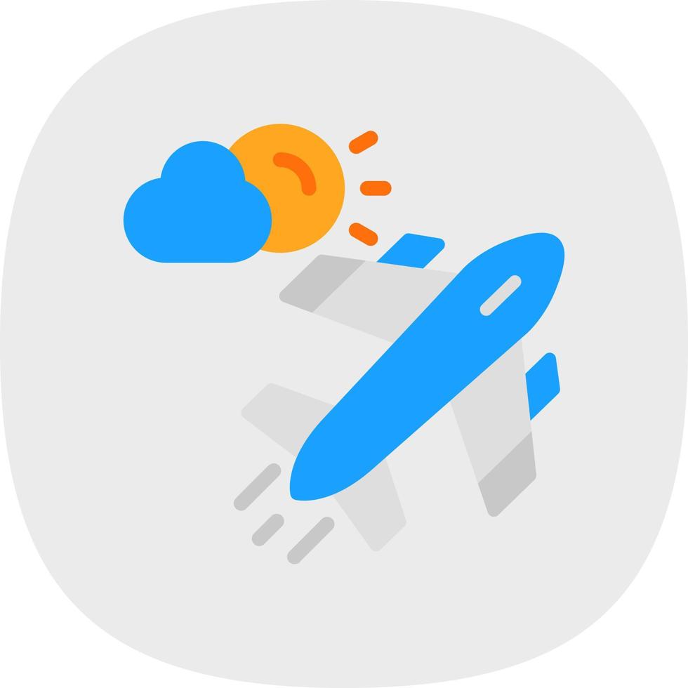 Flight Vector Icon Design